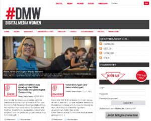 Screenshot von digitalmediawomen.de